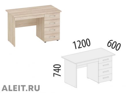 Фото 8: Компьютерный офисный стол 3 - ALF.64N.110-1