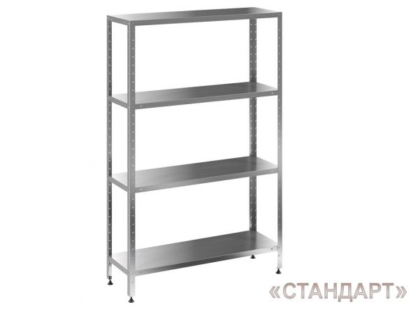 Стеллаж кухонный СK 4-х полочный в в Новокузнецке, школы, рестораны, столовые Кузбасс, Кемеровская область фото 1